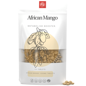 Weight Loss Premium African Mango Extract Powder Natural Irvingia Gabonensis Supplement Gluten Free Superfood for Weight Management Supports Healthy Metabolism & Digestion 1200mg per Serving